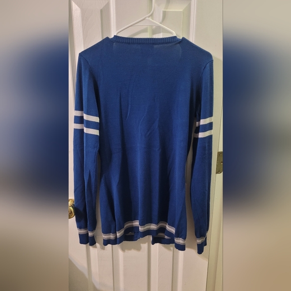 Harry Potter Ravenclaw Blue Cardigan Juniors Size Large - Picture 3 of 3